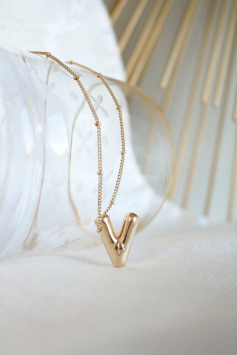 Rose Gold Cloud Monogram