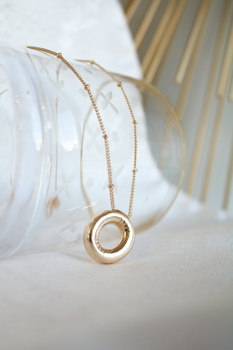 Rose Gold Cloud Monogram
