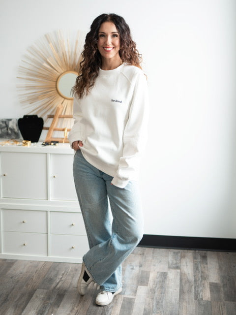 Be Kind Crewneck Sweater by Iconic Betty