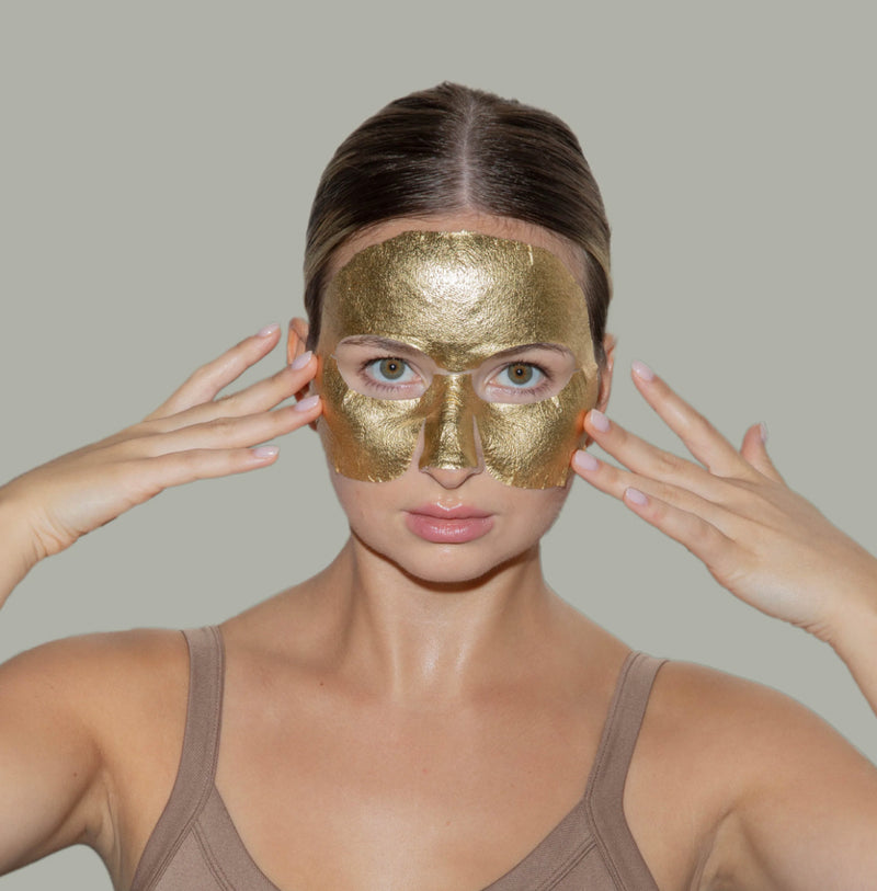 Lapcos, 24K Gold Foil Premium Face Mask