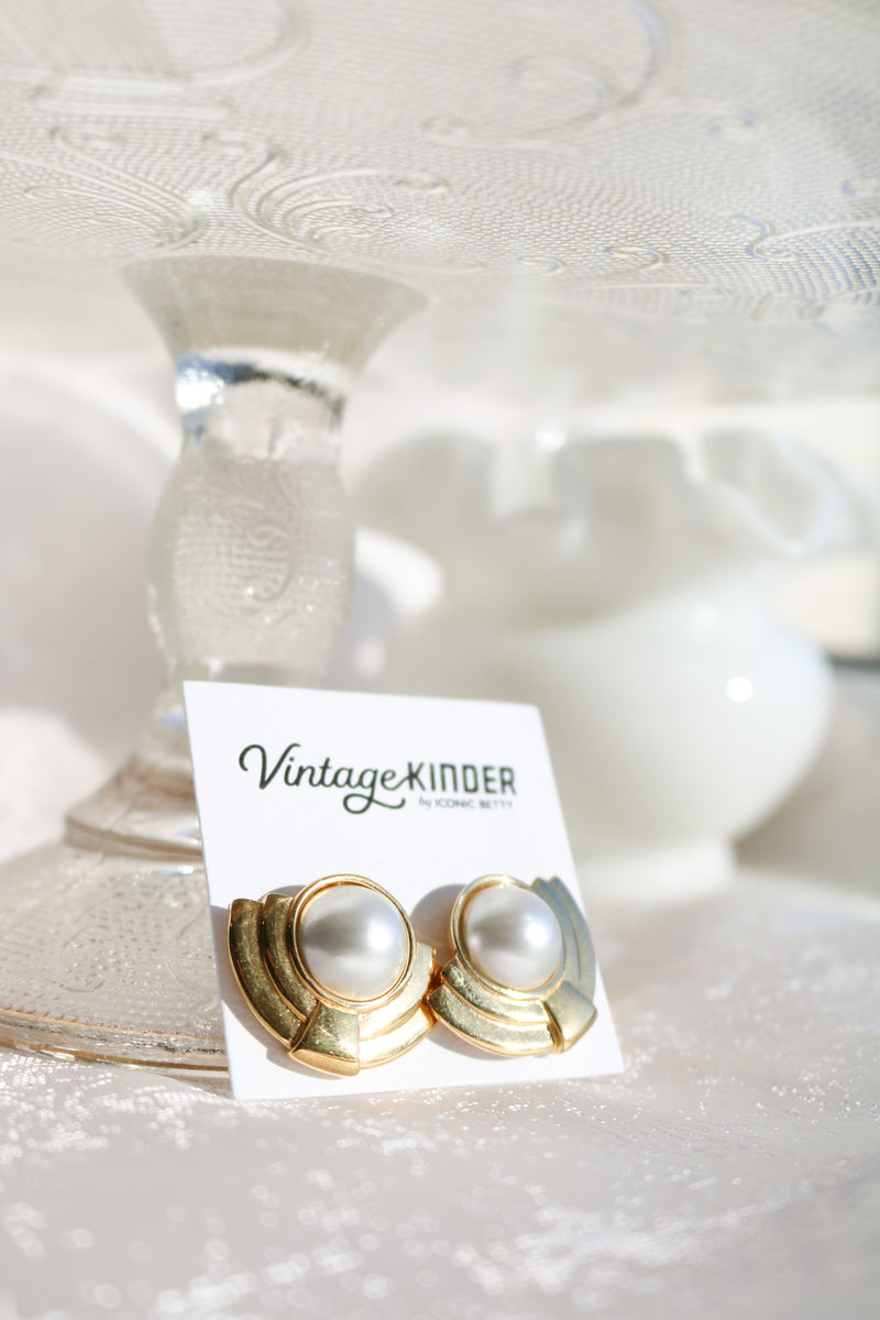 Vintage Kinder Earrings.