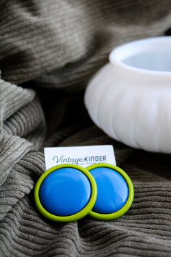 Vintage Kinder Bold Earrings.