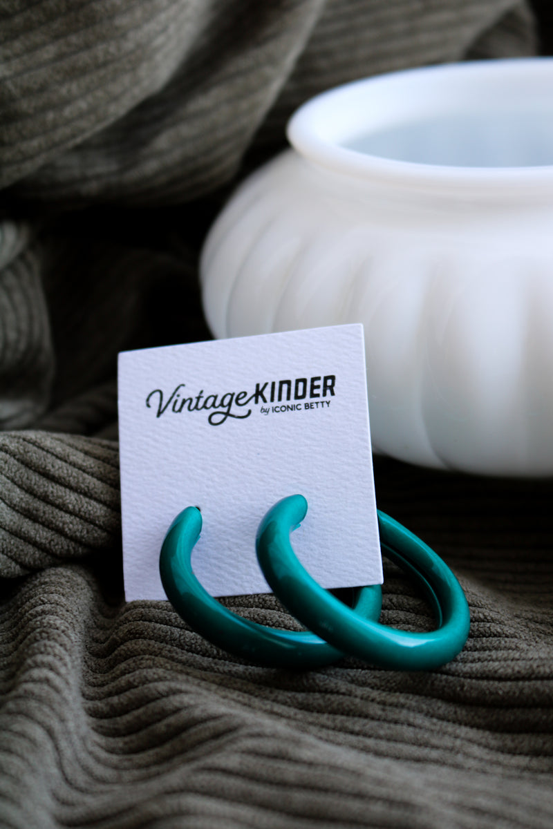 Vintage Kinder Bold Earrings.