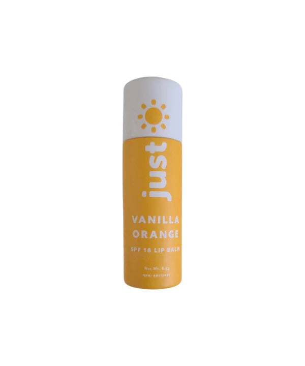 Just Sun, Vanilla Orange Lip Balm SPF18