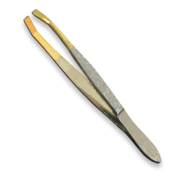 Gold Tipped Professional Tweezer